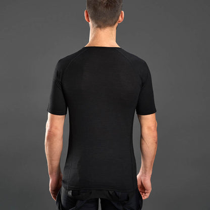 Sous-Vêtement Manches Courtes GRIPGRAB MERINO BLEND THERMAL Noir
