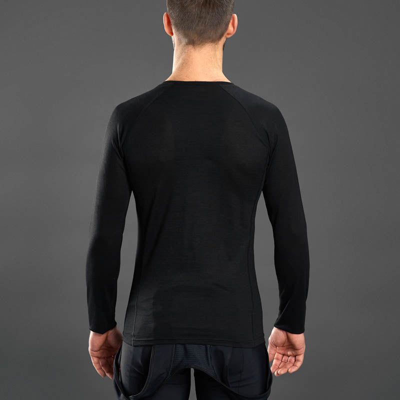 Sous-Vêtement Manches Longues GRIPGRAB MERINO BLEND THERMAL Noir