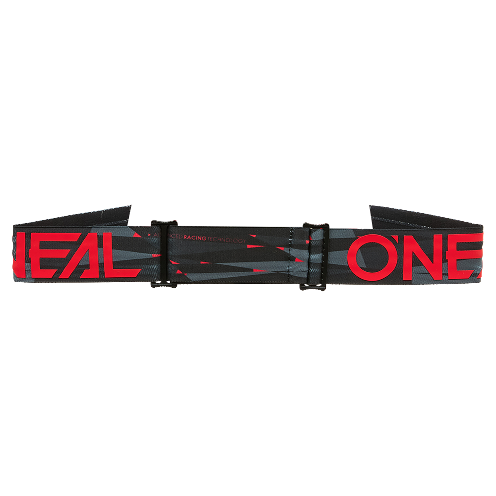 Masque O'NEAL B-33 ICTUS Noir/Rouge Écran Gris