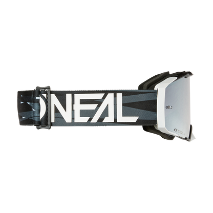 Masque O'NEAL B-33 ICTUS Noir/Blanc Écran Silver Mirror