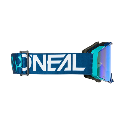 Masque O'NEAL B-33 HEXA Bleu Écran Radium Bleu
