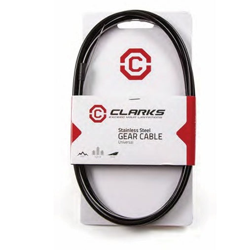 Kit de Câble et Gaine de Dérailleur CLARKS Universel Acier inoxydable 6085