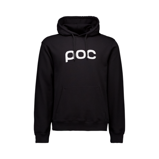 Sweat à Capuche POC Noir/Blanc