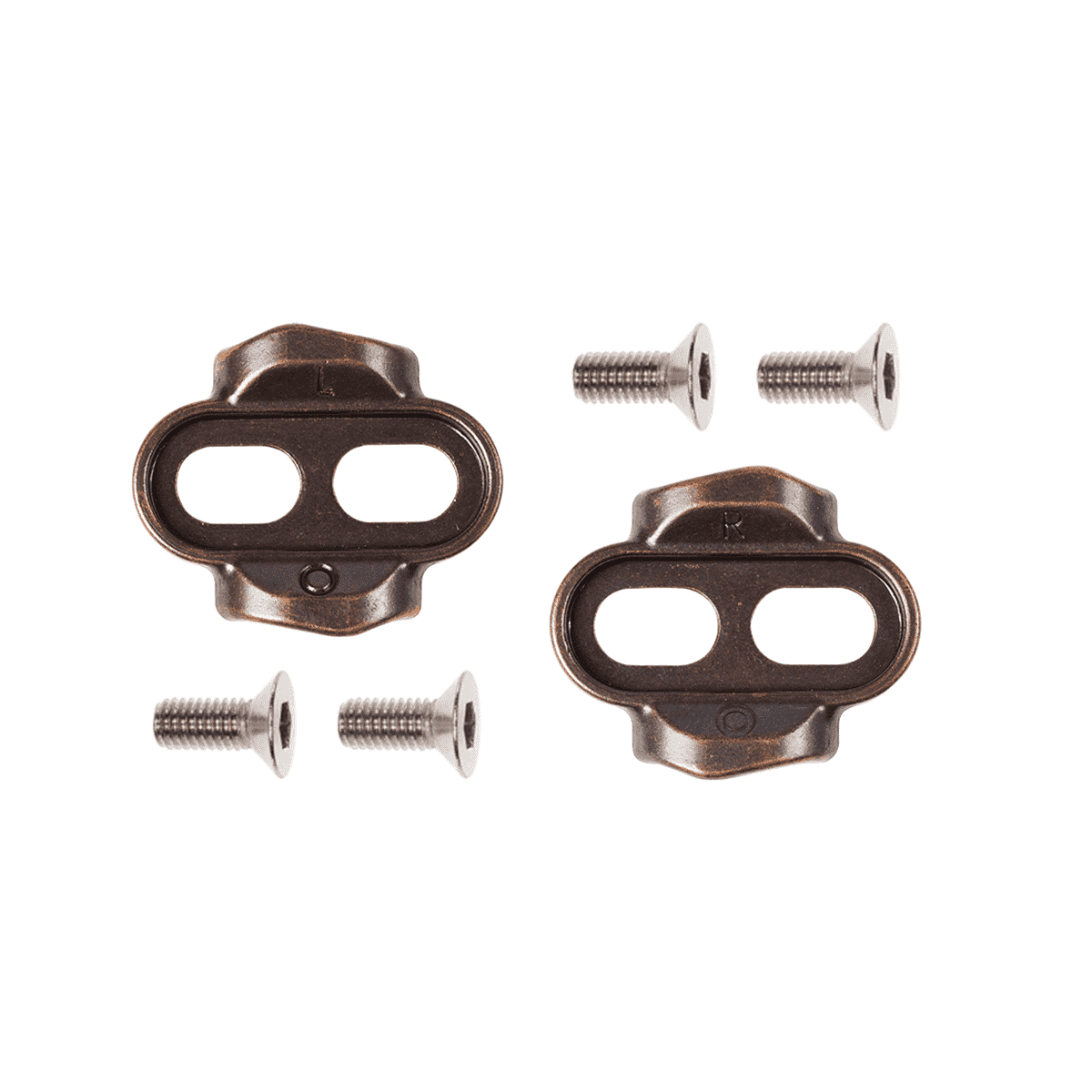 Kit de Cales pour Pédales CRANKBROTHERS EASY RELEASE 0°