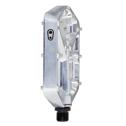 Pédales Plates CRANKBROTHERS STAMP 7 Large Argent