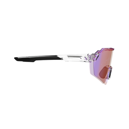 Lunettes LEATT RIDEVIZ LITE SMALL Transparent Verre Iriz Crystal Fuschia
