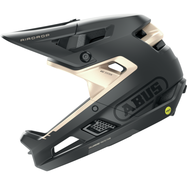 Casque VTT ABUS AIRDROP MIPS Noir/Or