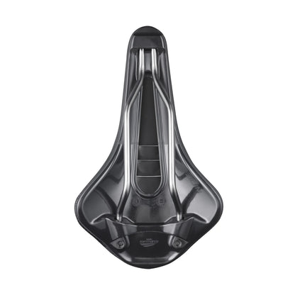 Selle SAN MARCO SHORTFIT 2.0 SHIELD SUPERCOMFORT OPEN-FIT RACING L3 Largeur 155mm Rails Acier Xsilite Noir