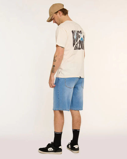 Short DHARCO JORT UNISEX COASTAL WASH Bleu