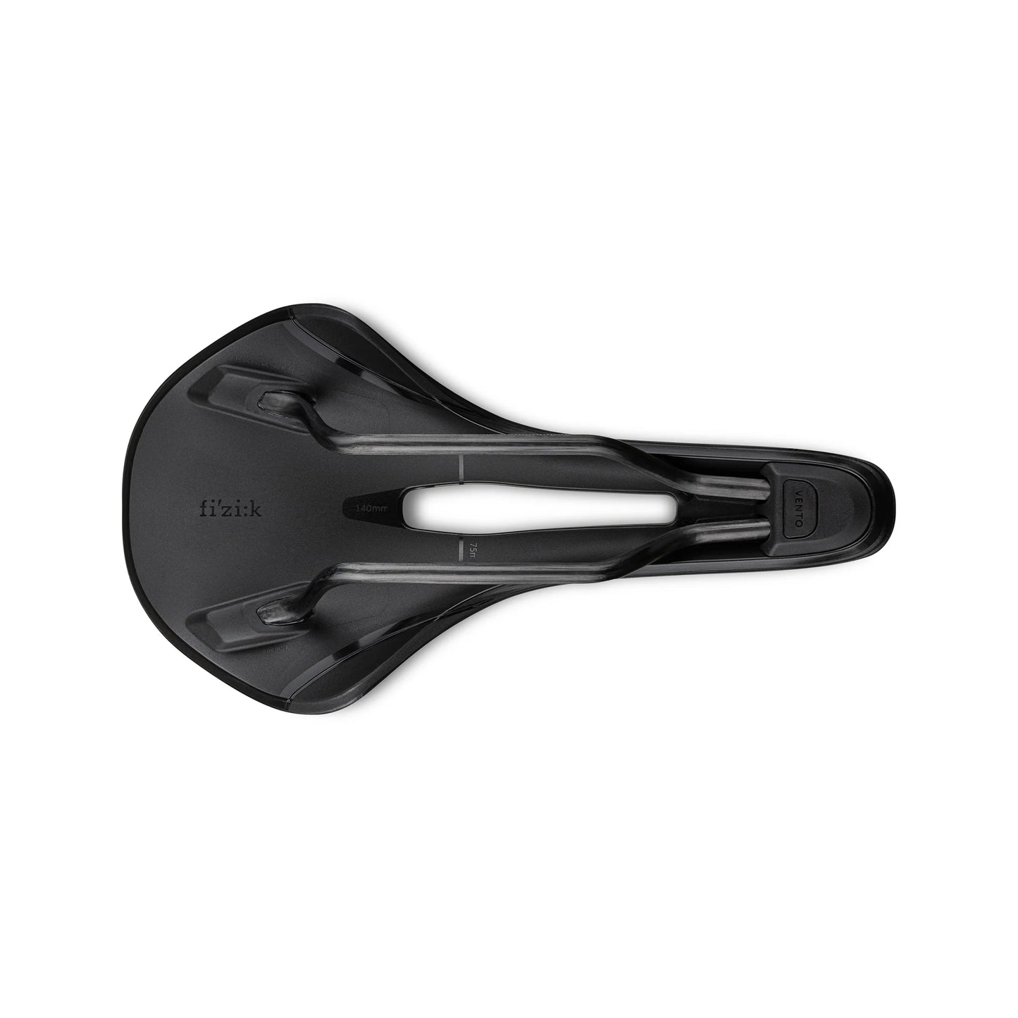 Selle FIZIK VENTO ANTARES R1 Light 140 mm Rails Carbone