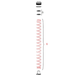Ressort de Fourche ROCKSHOX DOMAIN Simple Té Medium