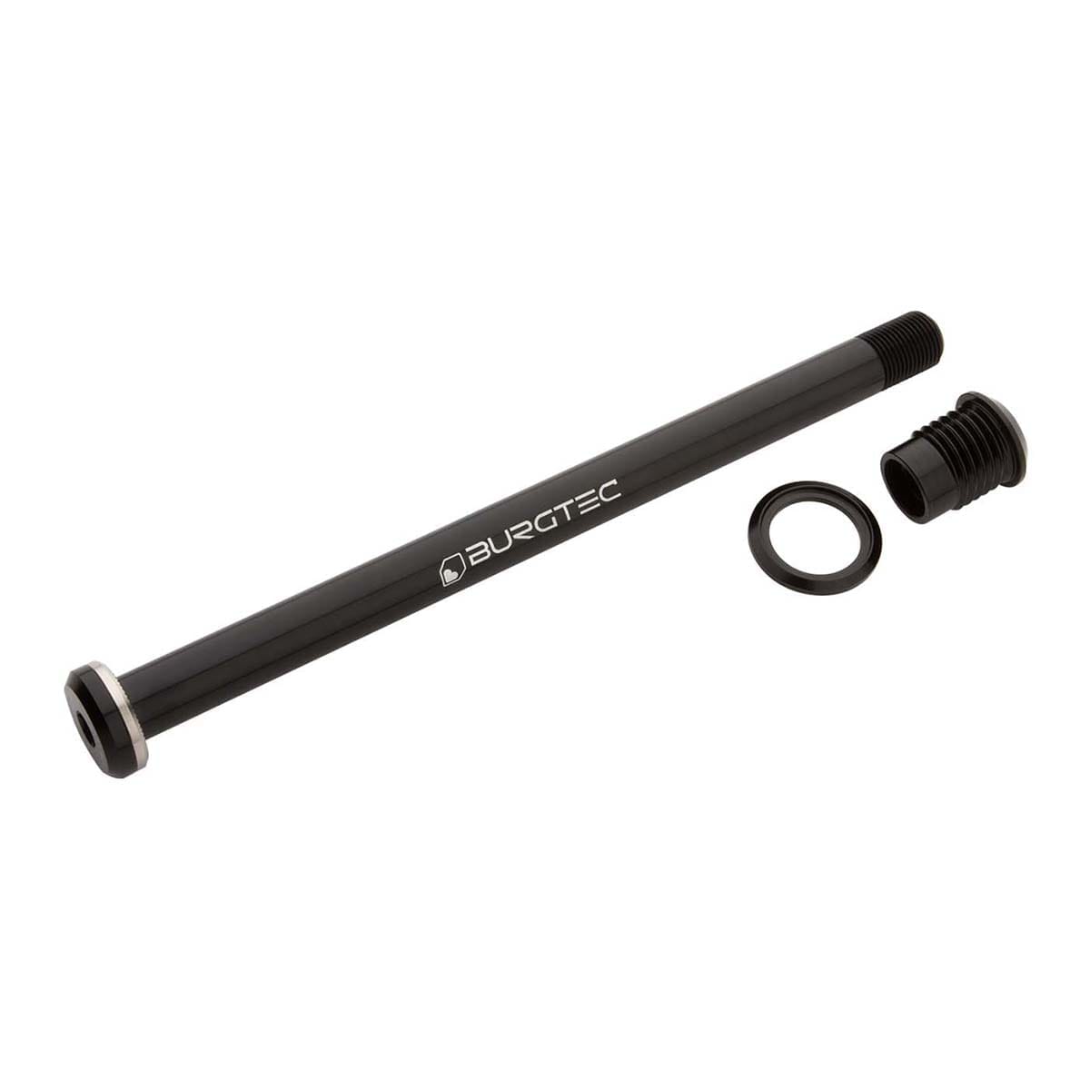 Axe de Roue Arrière BURGTEC 173,7 mm pour Cadres Santa Cruz Noir