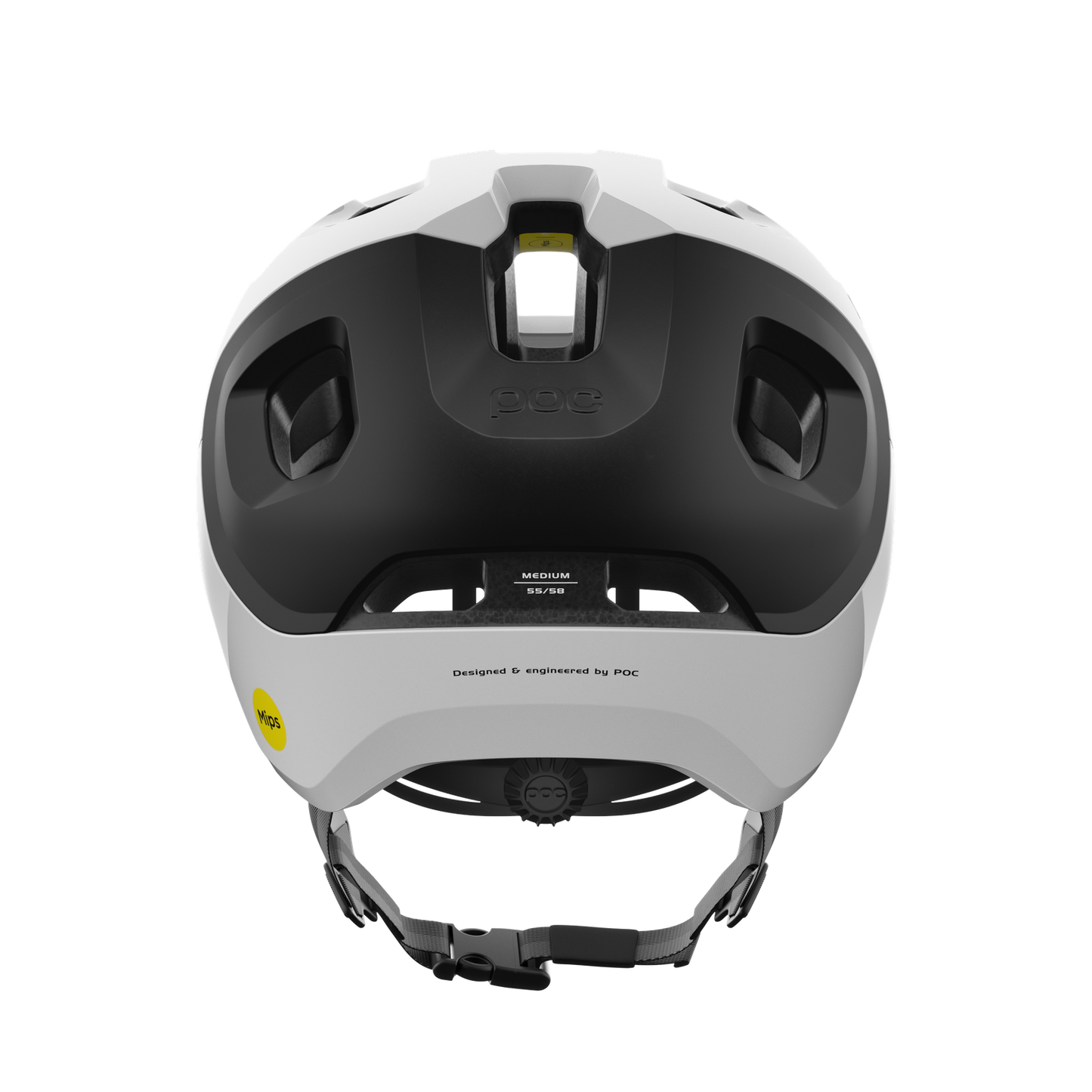 Casque VTT POC AXION RACE MIPS Blanc/Noir Matt