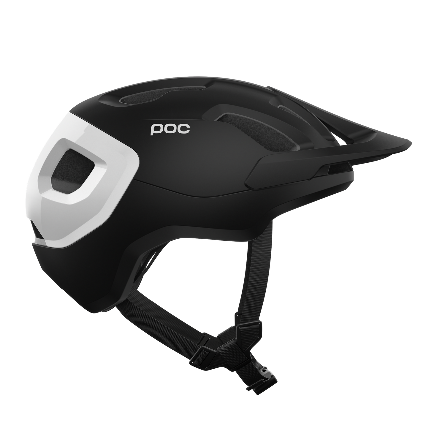 Casque VTT POC AXION RACE MIPS Noir Mat/Blanc