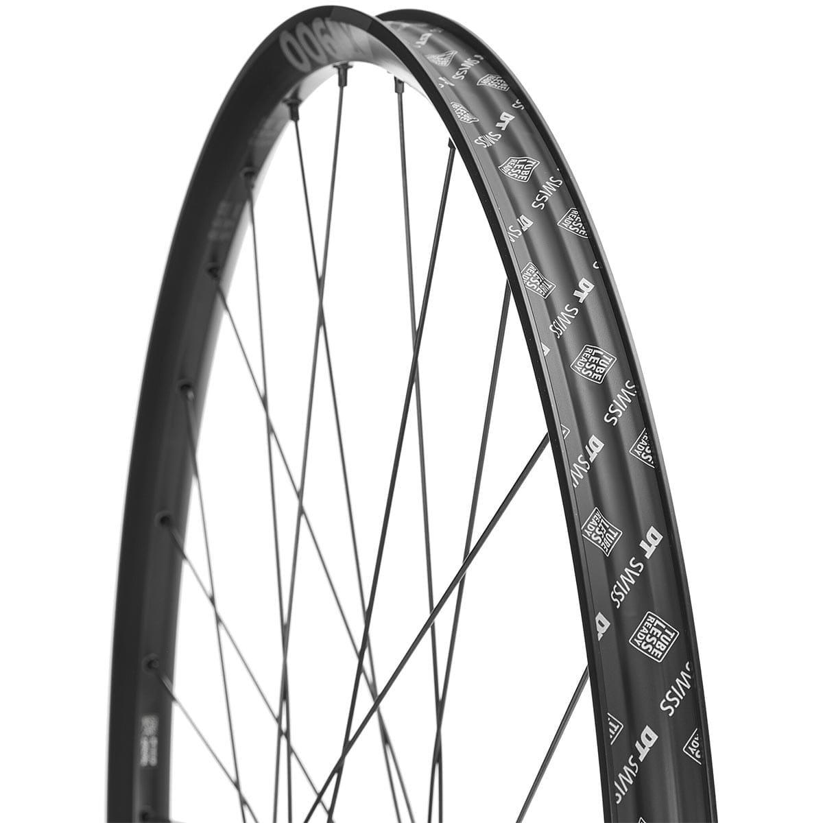 Ruota Posteriore DT Swiss X 1900 Spline 25 - 29 Pollici, Tubeless Ready, Centro Lock