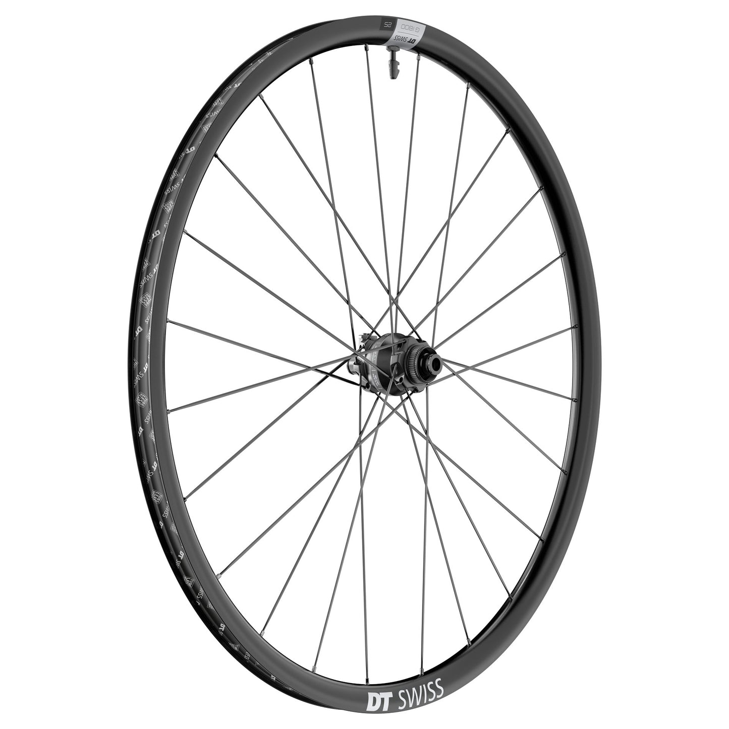 Roue Avant DT SWISS G 1800 SPLINE 25 Tubeless Ready (Center Lock) Dynamo