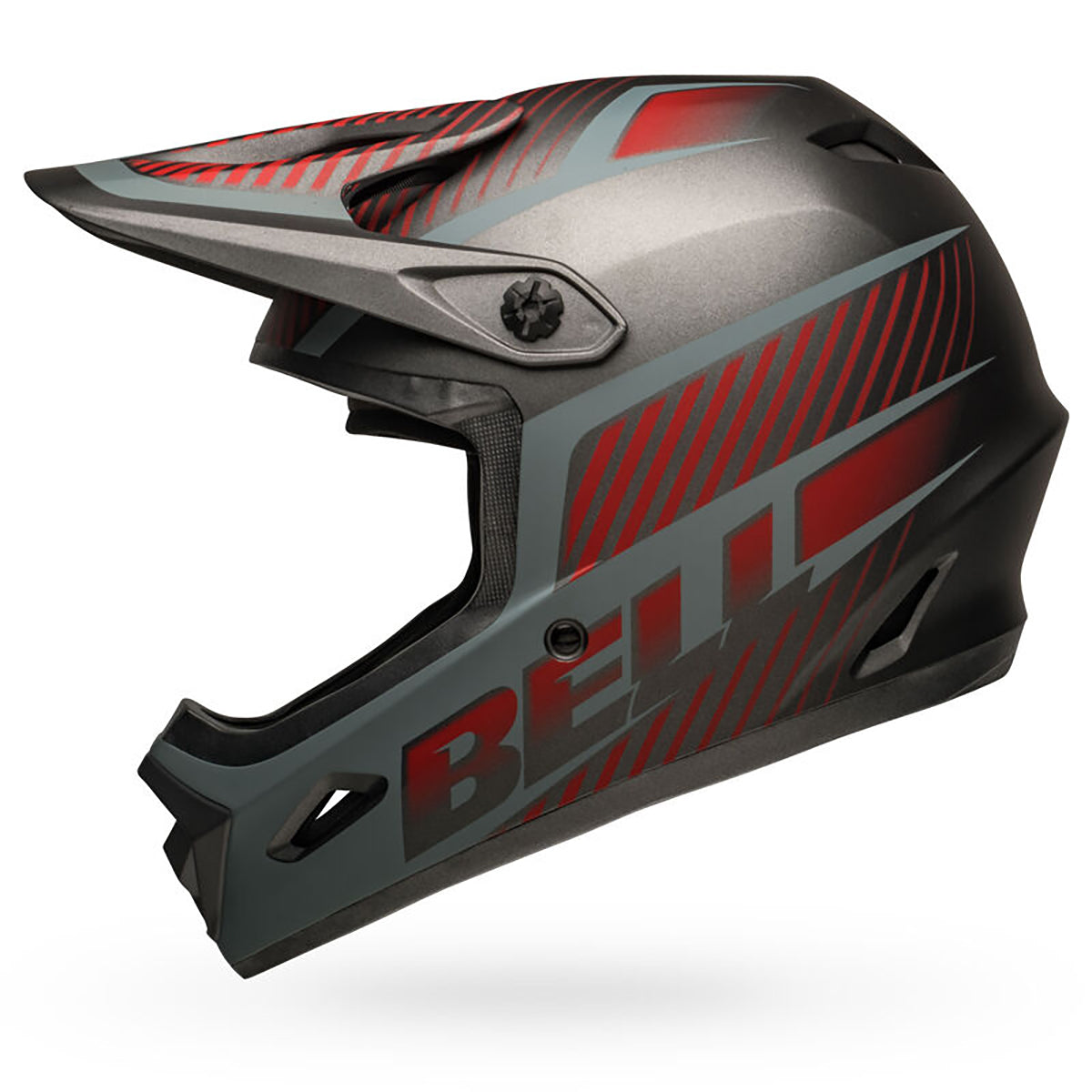 Casque VTT BELL TRANSFER Gris/Rouge