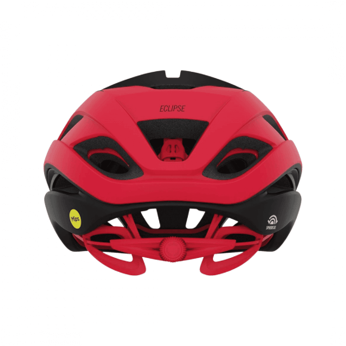 Casque Route GIRO ECLIPSE SPHERICAL Noir/Rouge