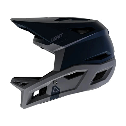 Casque VTT LEATT MTB GRAVITY 4.0 Stealth Noir/Gris