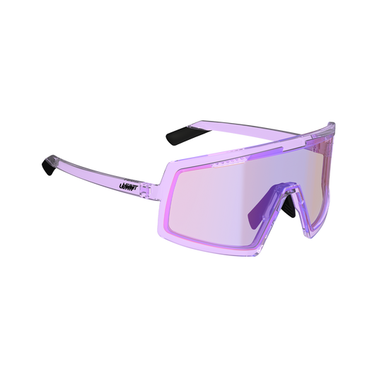 Lunettes LEATT MADVIZ ONE Transparent Violet Verre Iriz Fuschia