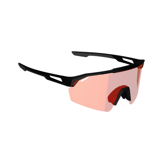 Lunettes LEATT SPEEDVIZ LITE Noir Verre Iriz Crystal Rouge