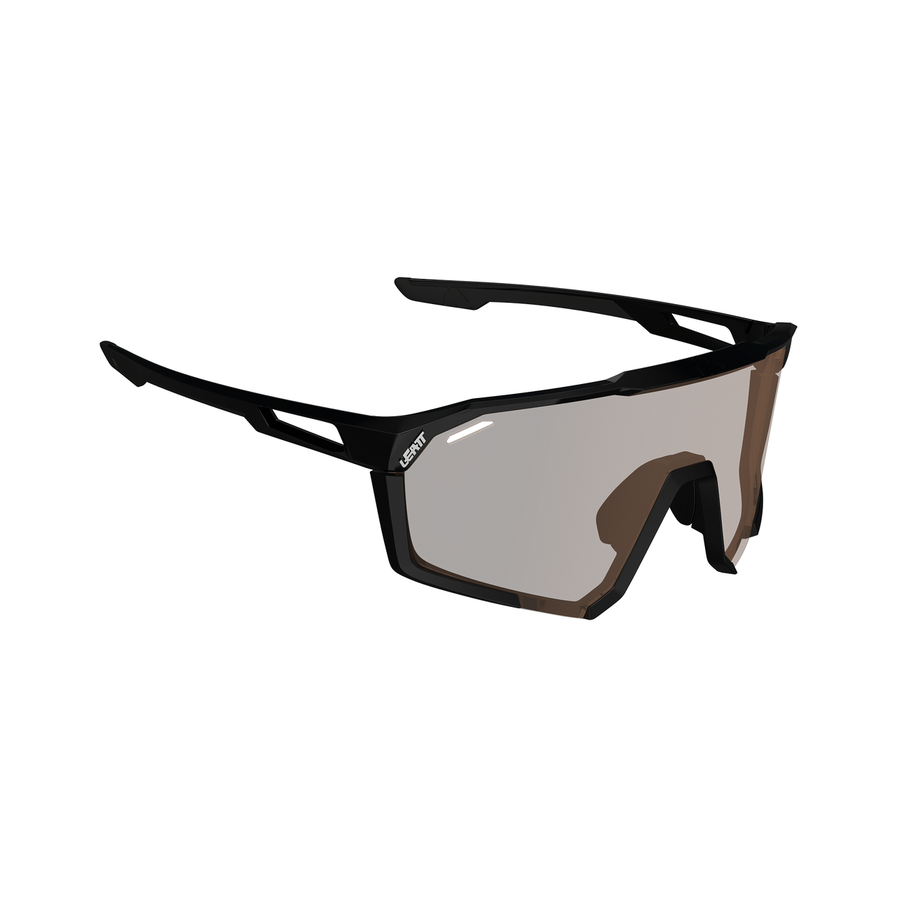Lunettes LEATT SPEEDVIZ PRO Noir Satin Verre Iriz Argent