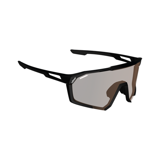 Lunettes LEATT SPEEDVIZ PRO Noir Satin Verre Iriz Argent