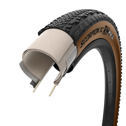 Pneu PIRELLI SCORPION RACE XC RH ProWall 29x2.40 Tubeless Ready Souple Noir/Beige Classic