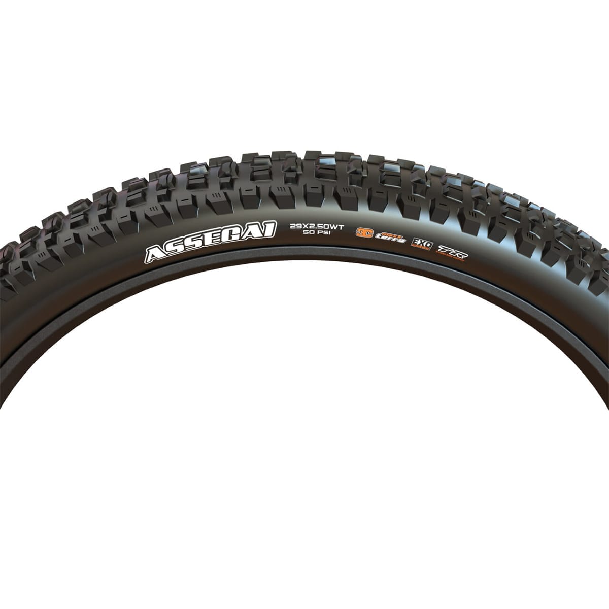 Pneu MAXXIS ASSEGAI 29x2.50 WT BikePark DH Tubeless Ready Rigide Noir