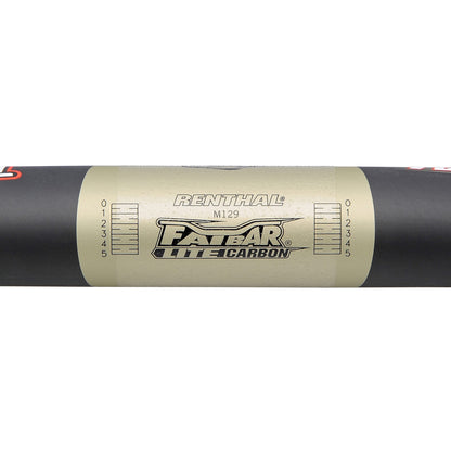 Cintre RENTHAL FATBAR LITE Carbone Rise 20mm 760mm Noir