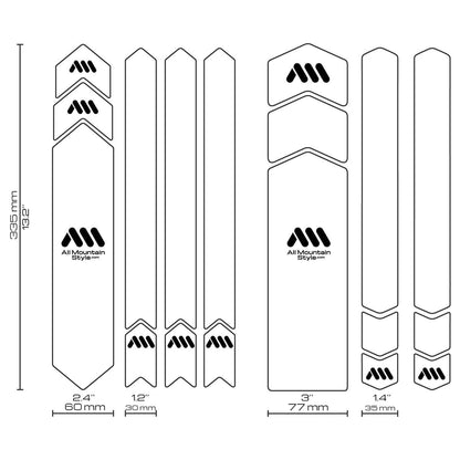 Protection Adhésive pour Cadre ALL MOUNTAIN STYLE FULL