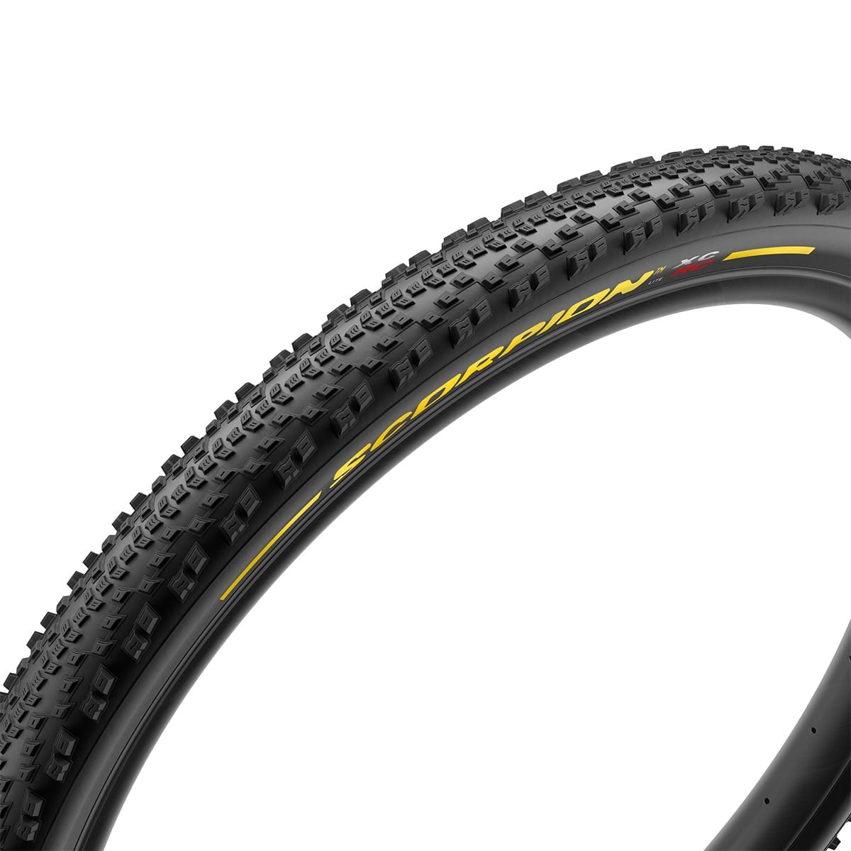 Pneu PIRELLI SCORPION XC RC LITE 29x2,20 Tubeless Ready Souple Noir/Jaune 3957500