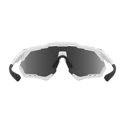 Lunettes SCICON AEROSHADE Blanc Iridium Argent