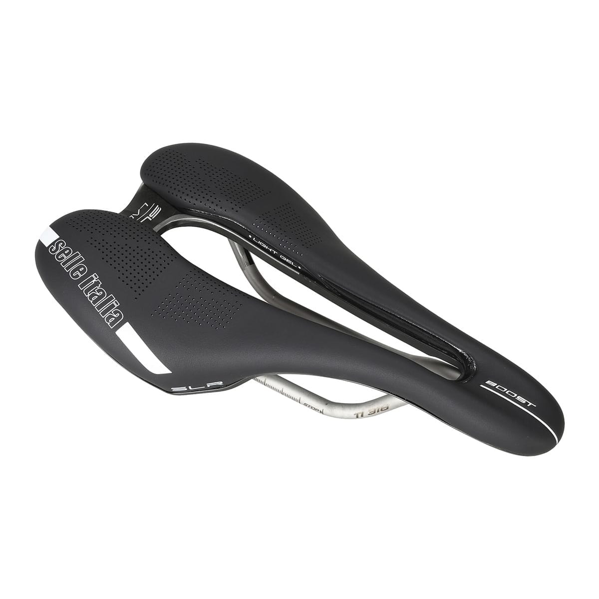SELLE ITALIA SLR Lady Flow - Selle Femme, Rails Titane TI316, 185g, Superflow, Gel, Made In Italy