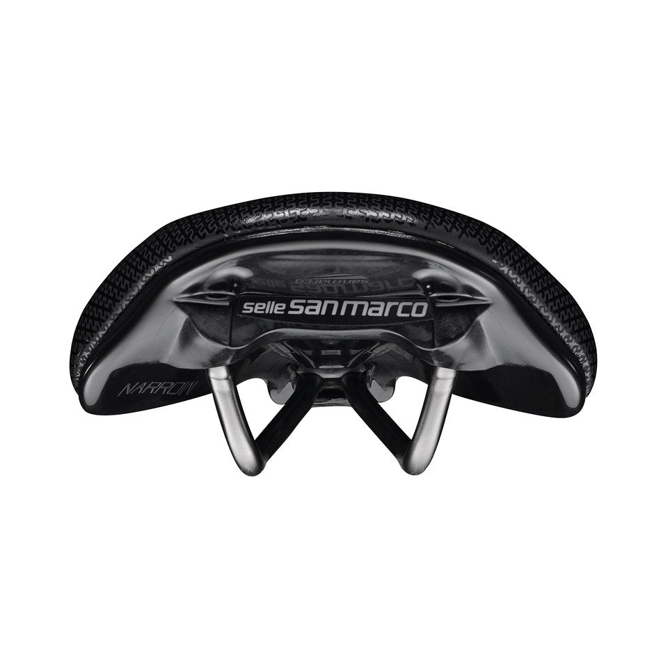 Selle SAN MARCO SHORTFIT 2.0 SUPERCOMFORT OPEN-FIT RACING S3 Largeur 140mm Rails Acier Xsilite