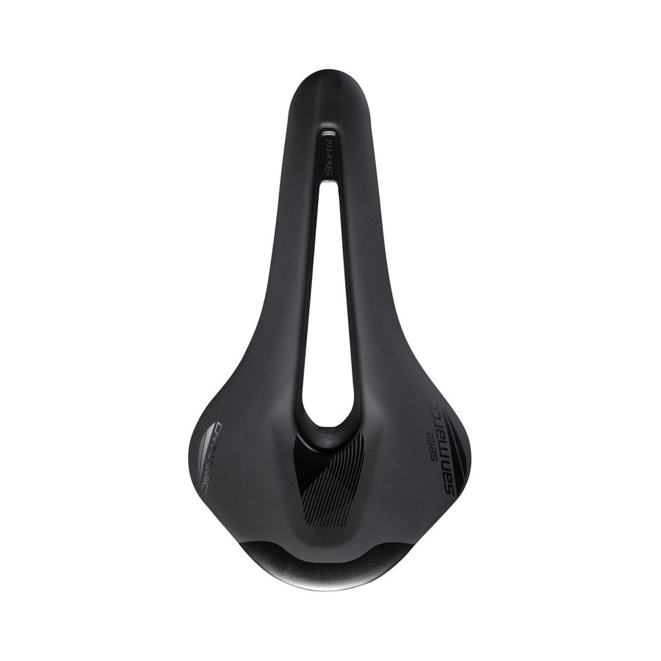 Selle SAN MARCO SHORTFIT 2.0 OPEN-FIT DYNAMIC S3 Largeur 140mm Rails Manganese