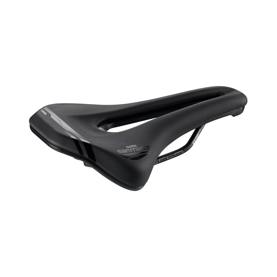 Selle SAN MARCO GROUND SHORT OPEN-FIT DYNAMIC 155mm Noir