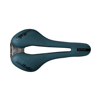 Selle SELLE ITALIA FLITE BOOST GRAVEL SUPERFLOW L Rails TI316 Bleu