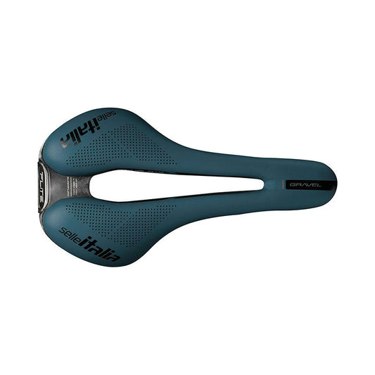 Selle SELLE ITALIA FLITE BOOST GRAVEL SUPERFLOW L Rails TI316 Bleu
