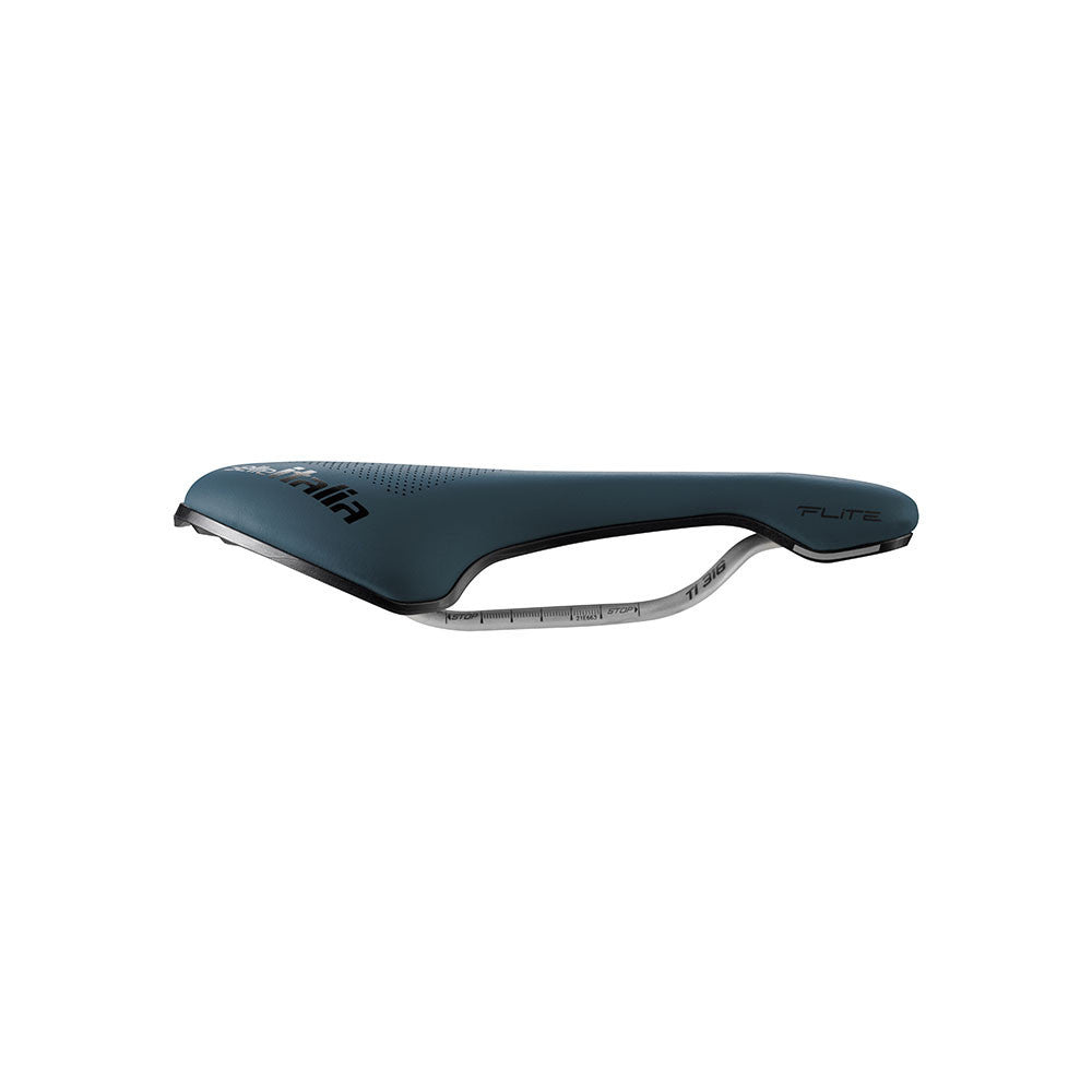 Selle SELLE ITALIA FLITE BOOST GRAVEL SUPERFLOW S Rails TI316 Bleu