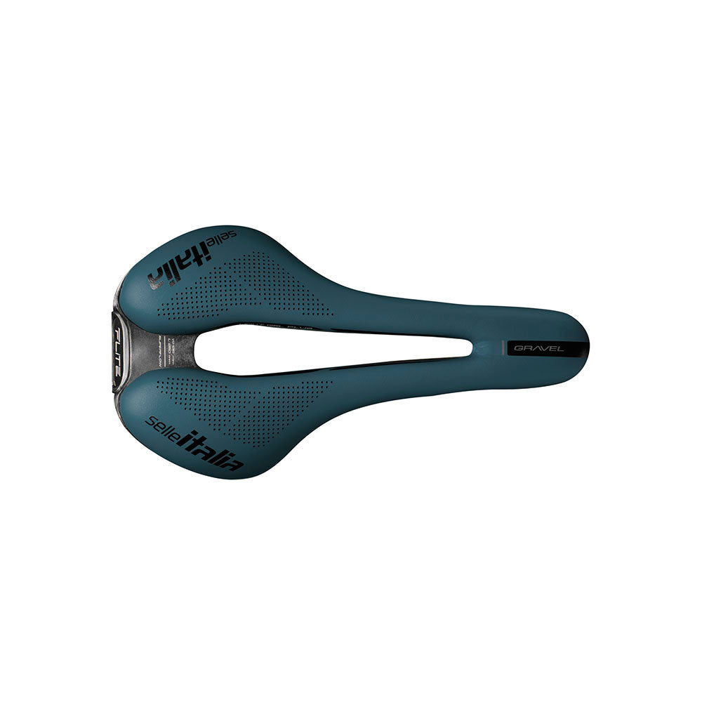 Selle SELLE ITALIA FLITE BOOST GRAVEL SUPERFLOW S Rails TI316 Bleu