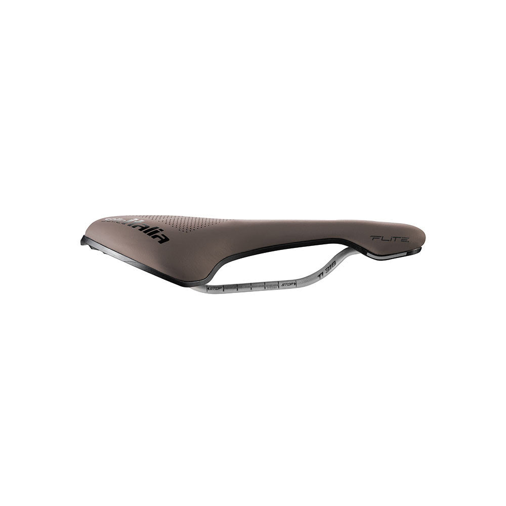 Selle SELLE ITALIA FLITE BOOST GRAVEL SUPERFLOW S Rails TI316 Marron