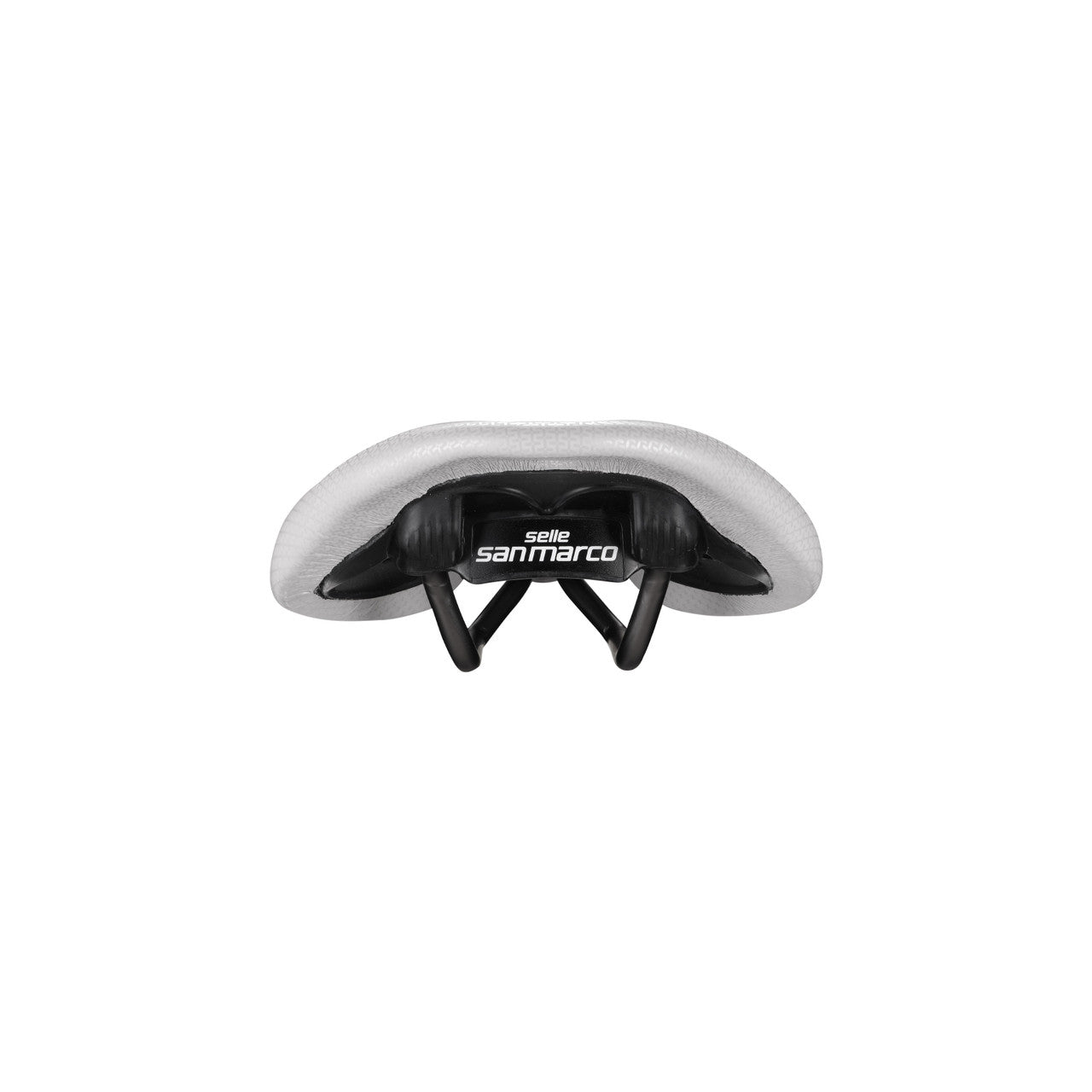 Selle SAN MARCO ALLROAD SUPERCONFORT OPEN-FIT RACING L3 Largeur 146mm Rails Acier Xsilite Gris/Blanc