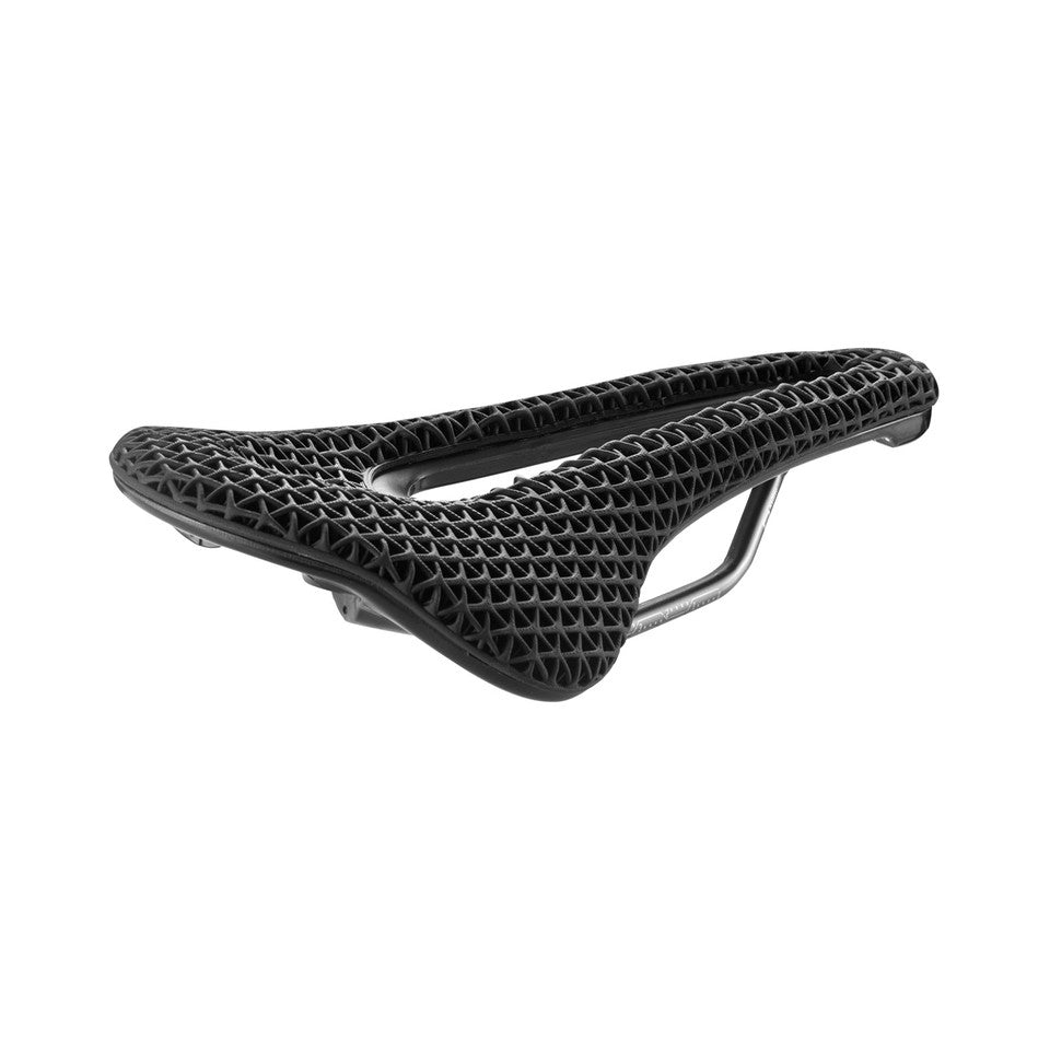 Selle SAN MARCO SHORTFIT 2.0 3D OPEN-FIT RACING L3 Largeur 155mm Rails Acier Xsilite