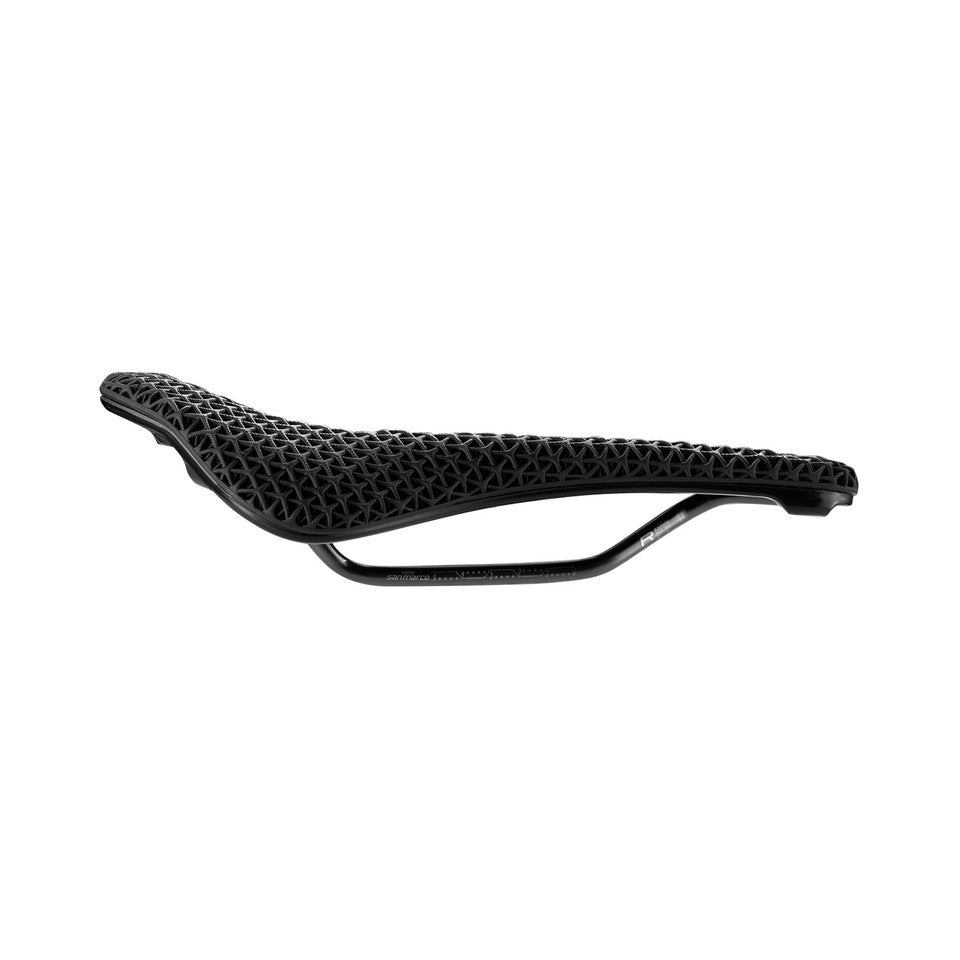 Selle SAN MARCO SHORTFIT 2.0 3D OPEN-FIT RACING L3 Largeur 155mm Rails Acier Xsilite