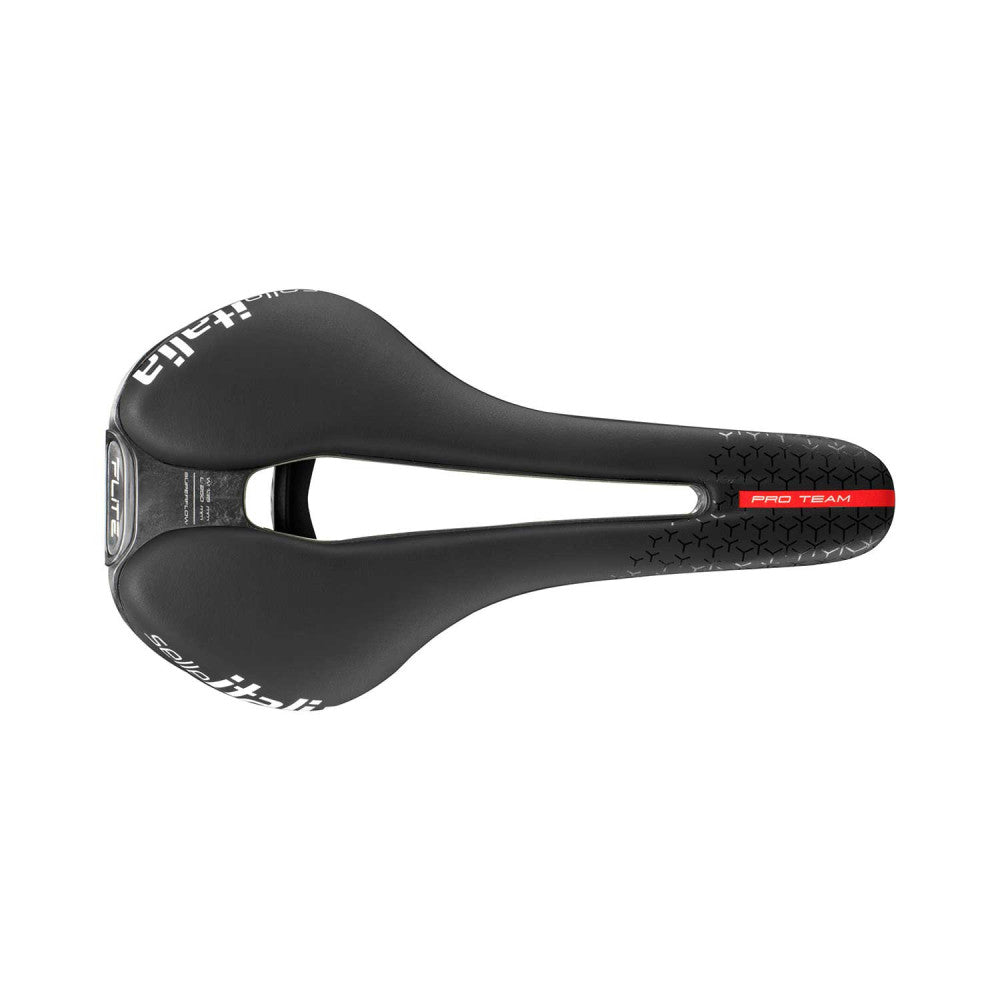 Selle SELLE ITALIA FLITE BOOST SUPERFLOW PRO TEAM 6.1 S Rails Carbone Noir