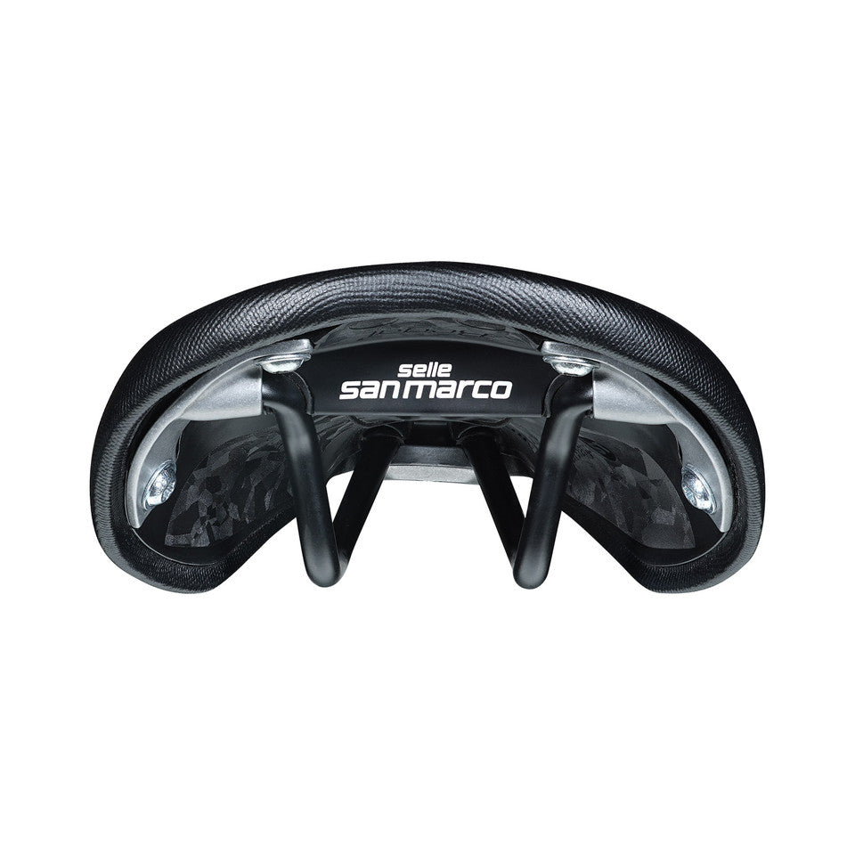 Selle SAN MARCO REGAL SHORT FULL-FIT DYNAMIC S2 Largeur 140mm Rails Manganèse