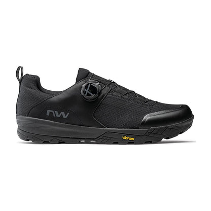 Chaussures VTT NORTHWAVE ROCKIT PLUS Noir – fond blanc, cadrage harmonisé