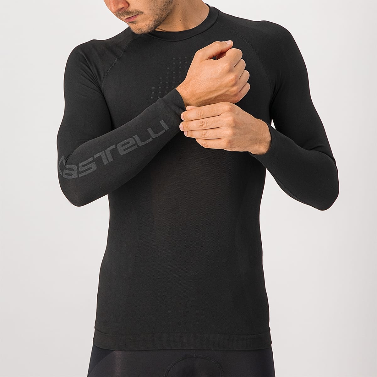 Sous-Vêtement CASTELLI CORE SEAMLESS Manches Longues Noir