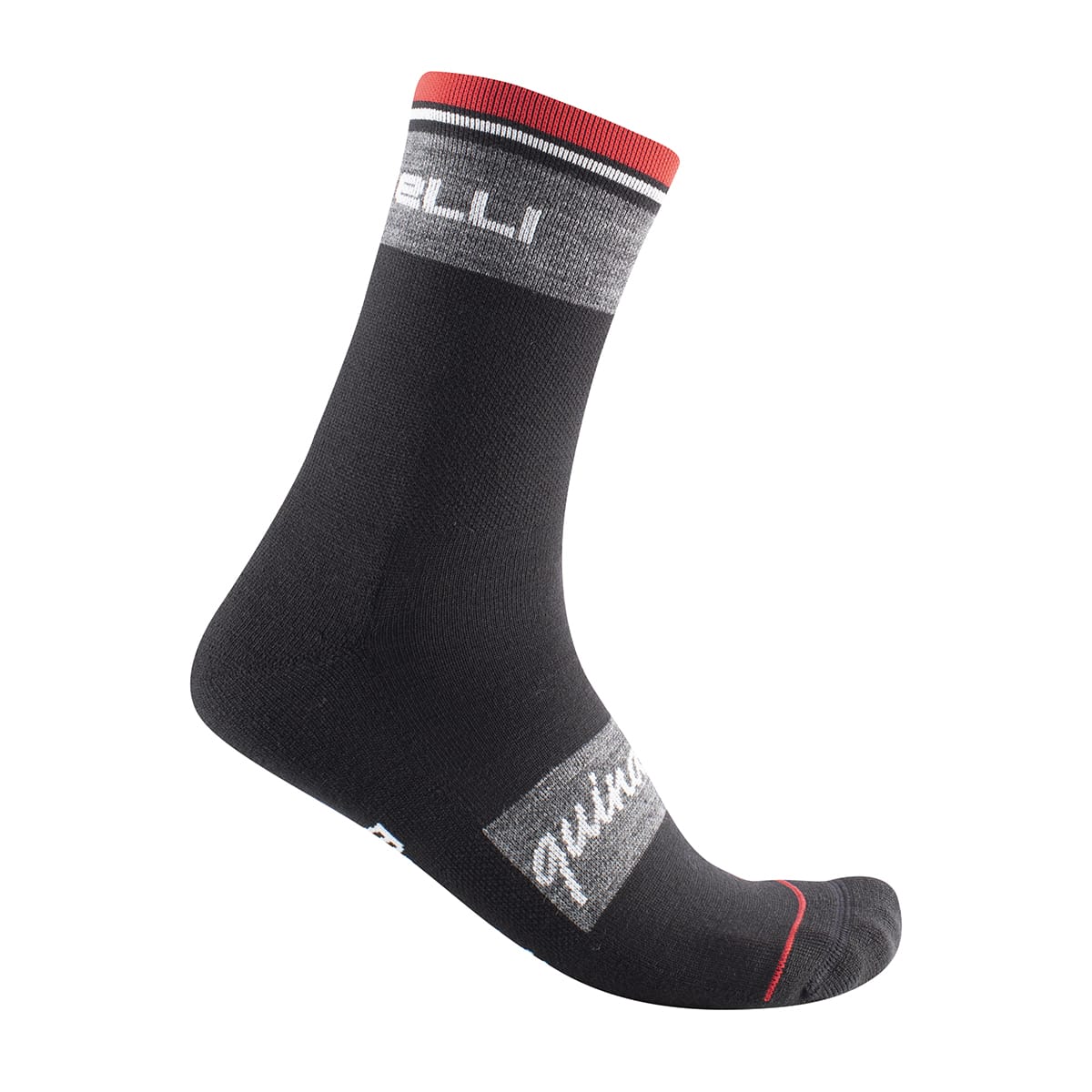 Chaussettes CASTELLI QUINDICI SOFT MERINO Noir